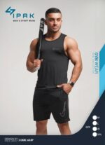 ست رکابی و شلوارک ورزشی مردانه کد 105225 - تصویر 3