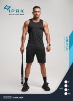 ست رکابی و شلوارک ورزشی مردانه کد 105225 - تصویر 4