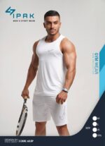 ست رکابی و شلوارک ورزشی مردانه کد 105225 - تصویر 7