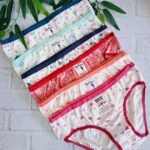 شورت نخی بسته 12 عددی طرح و رنگ رندوم کد 1613