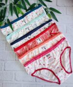 شورت نخی بسته 12 عددی طرح و رنگ رندوم کد 1613