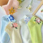 جوراب مچی گل بهاری کد 1643