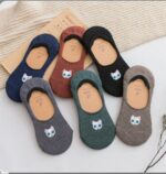 جوراب کالج گلدوزی گربه کد 1635