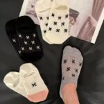 جوراب قوزکی توری پاپیون کد 1637