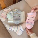 جوراب مچی قلب و گیلاس کد 1653