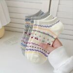 جوراب مچی قلب و گیلاس کد 1653 - تصویر 3