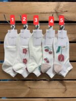 جوراب مچی خرس و گیلاس کد 1667 وارداتی - تصویر 2