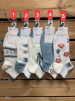 جوراب مچی شاخه گل کد 1664 وارداتی - تصویر 2