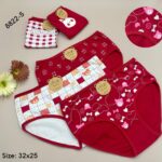 شورت خرسی قرمز کد 1669 (سایز XL)