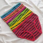 شورت نخی راه راه کد 1684 (سایز XL) - تصویر 2