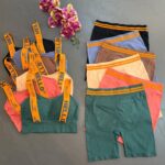 ست نیم تنه و شورتک ورزشی کد 105327