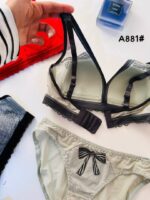 ست شورت و سوتین کاپ ابر نازک بدون فنر کد 5300 - تصویر 2