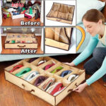 زیرتختی کد 105337 رنگ نوک مدادی