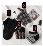 جوراب مشکی سنتی کد 1737 - تصویر 2