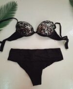 ست شورت و سوتین ابر نازک کد 159