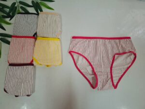 شورت راه راه  رنگی کد 105322 - تصویر 3