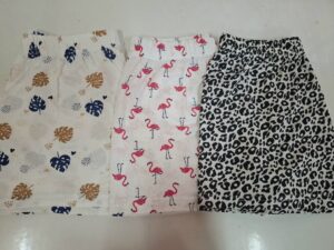 شورتک چاپی طرح دار کد 1753 - تصویر 2