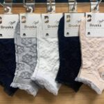 جوراب مچی گل گلی لب فر کد 1722