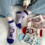 جوراب کارتونی لابوبو کد 1732