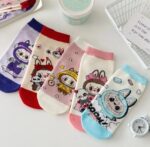 جوراب کارتونی لابوبو کد 1732 - تصویر 2