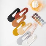 جوراب کالج مشکی ساده کد 1744