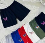 شورتک نخ پنیه ساده رنگی کد 1752(سایز 2XL)