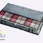 زیرتختی پتو کد 105337 رنگ نوک مدادی