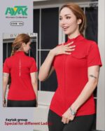 تیشرت زیپ دار سویشرتی کد 105338 - تصویر 4