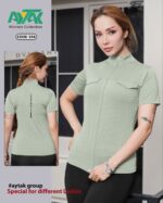 تیشرت زیپ دار سویشرتی کد 105338 - تصویر 5