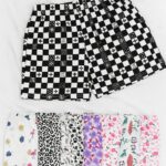 شورتک چاپی طرح دار کد 1753