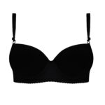 سوتین اسفنجی فنردار مشکی 104856