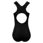 مایو یکسره مشکی کد 10705 - تصویر 2