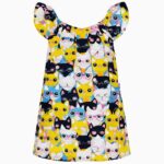 سارافون طرح دار کد 105357 - تصویر 3