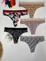 شورت کمر توری کد 105388 (طرح رندوم ) - تصویر 4