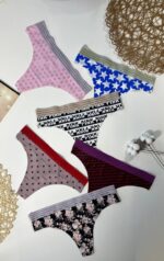 شورت کمر توری کد 105388 (طرح رندوم ) - تصویر 5