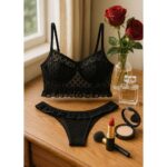 ست شورت و نیم‌تنه زنانه فنردار کد 105432 - تصویر 2