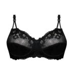 سوتین فنردار مشکی کد 105285