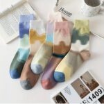 جوراب ساقدار آبرنگی کد 1776