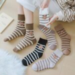 جوراب نیم ساق رینگی تدی کد 1786