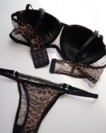 ست اسفنجی فنردار پلنگی کد 105457 - تصویر 2