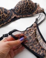 ست اسفنجی فنردار پلنگی کد 105457