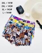 شورت پادار مردانه کد 105542