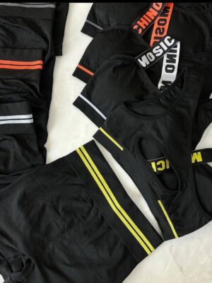 ست نیم تنه و شورتک کد 105562