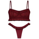 ست شورت و نیم‌تنه زنانه فنردار کد 105432 - تصویر 3