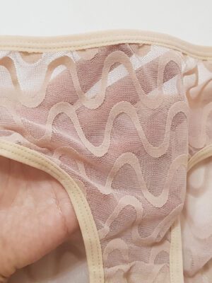 ست شورت و سوتین فنردار اسفنجی کد 104959 کرم - تصویر 5