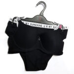 ست شورت و سوتین اسفنجی فنردار کد 105483