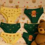 شورت سبز خرسی کد 105573(سایز 2xl )