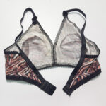 سوتین بدون فنر توری پرسی بدن نما کد 105553 - تصویر 3