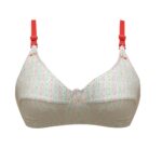 سوتین ملانژخالدار کد 103440(رنگ بند رندوم)