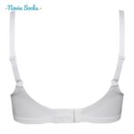 ست شورت و سوتین زنانه شاندرمن مدل فنردار گیپور گلدار کد 5080-2464-03